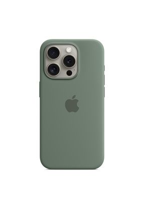 iPhone 15 Pro için MagSafe Özellikli Silikon Uyumlu Selvi