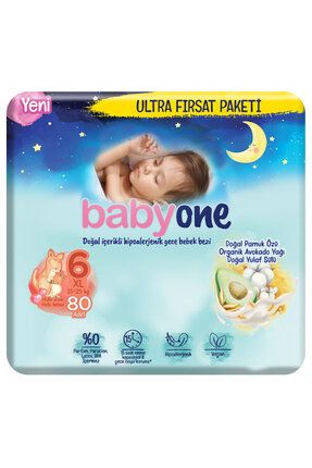 Yeni Gece Bebek Bezi 6 Beden Xl Ultra Fırsat Paketi 80 Adet