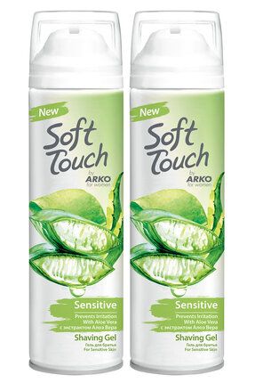 Soft Touch Sensitive Kadın Tıraş Jeli 2x200 ml