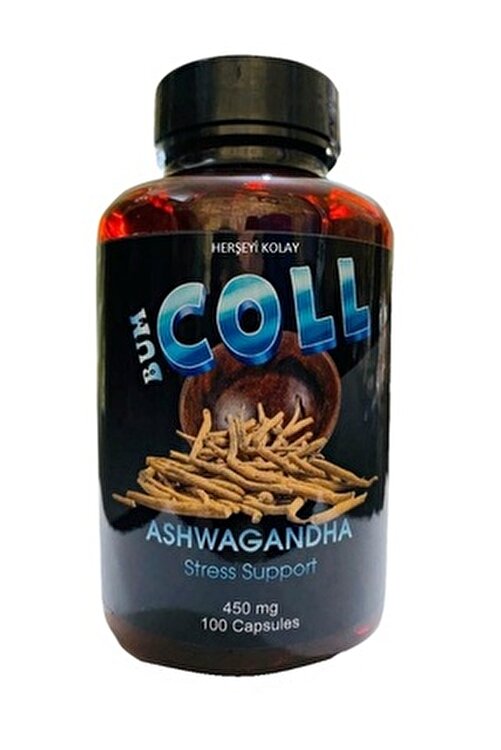 Ashwagandha 100 Capsules 450mg Hint Ginsengi Aa1 1829H124