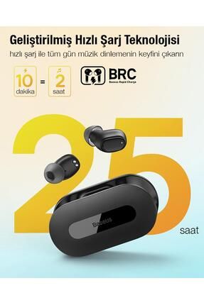 Baseus Bt5.3v 300mah arjl Mikrofonlu Bluetooth Kulaki i Kulakl k