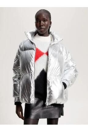 Tommy Hilfiger MODERN WAISTED METALLIC JACKET Fiyat Yorumlar