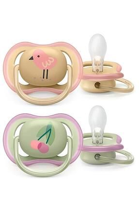 Philips AVENT Sucettes Ultra Air Night Girl 0-6m Scf376/12