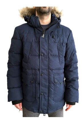 Guess parka mens top