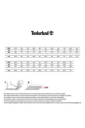 Timberland boots size guide discount