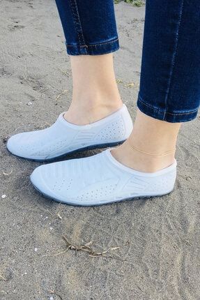 Beyaz Deniz Ayakkabısı