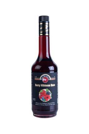 Hibiskus ve Orman Meyve Aromalı Şurup - Berry Hibiscus Base 700 ML