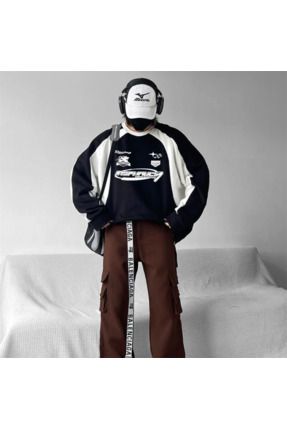 The Champs Y2K Streetwear Racing Have Bask l Siyah Unisex