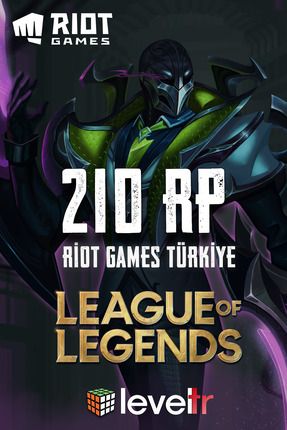League of Legends 210 RP - Riot Games - LOL