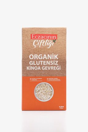 Glutensiz Organik Kinoa Gevreği 250 gr / Vegan Diyete Uygundur