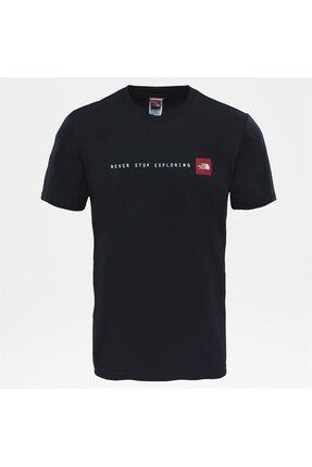 The North Face The Nort Face S s Nse Tee Siyah Erkek T shirt