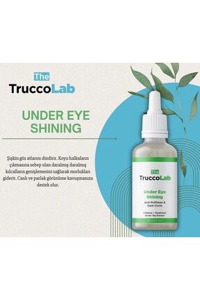 Göz Altı Aydınlık Görünüm, Kırışıklık Karşıtı Serum (caffeine Vitamin C Green Tea Extract)