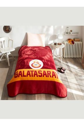 Lisanslı Battaniye Galatasaray Aslan Tek Kişilik