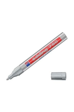  Edding 750 rotuladores de pintura con punta de bala de 2 a  0.157 in, línea blanca Ref 750-049 (paquete de 10) : Productos de Oficina