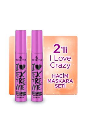 I Love Extreme Crazy Hacim Maskara 2'li