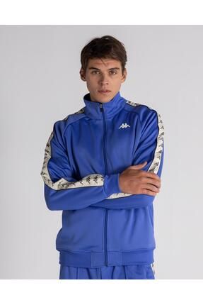 Kappa 222 Banda Anniston Slim Erkek Mavi Regular Fit Sweatshirt