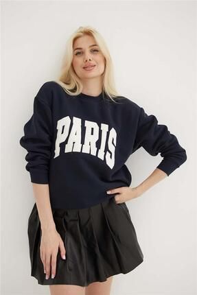 Fashion Friends Bask l Sweat Lacivert Fiyat Yorumlar Trendyol