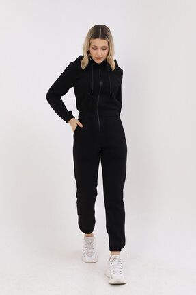 Zipper jumpsuit hot sale