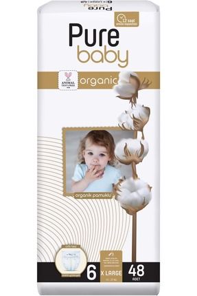 Pure Baby Bebek Bezi Beden 6 15 27KG Extra Large 48 Adet F rsat