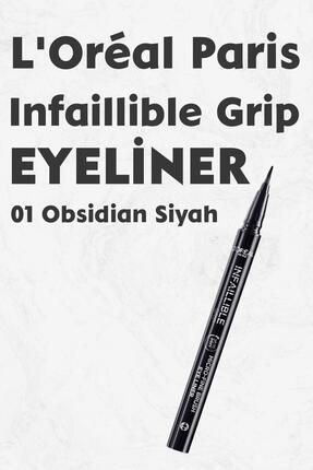 Loreal Paris Infaillible Grip Eyeliner 01 Obsidian - Siyah