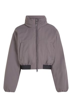 Calvin klein clearance reflective bomber jacket
