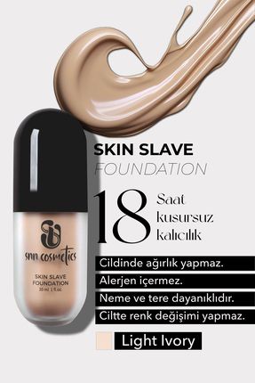 Skin Slave Light Ivory Fondöten - 30 Ml