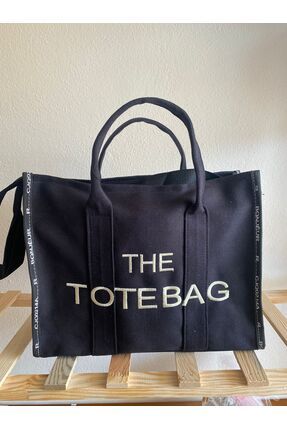 The Tote Bag Kanvas El Ve Omuz Çantası