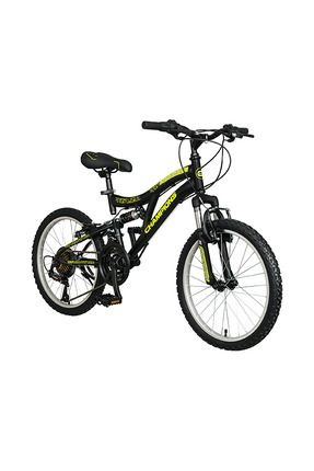 20 Jant Çift Amortisörlü Bisiklet Arızona Siyah - Neon Sarı
