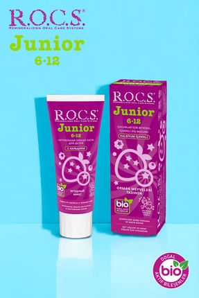 Rocs Junior 6 12 Orman Meyveleri Tadında 60 ml