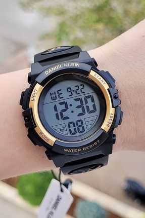 Daniel Klein Kronometreli ve Alar ml Siyah Bronz Renk 5 ATM ocuk