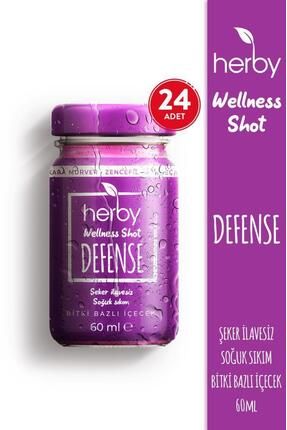Defense Shot 24'lü Paket Bağışıklık Desteği Bitki Bazlı İçecek 60 ml SET.HRBY.99