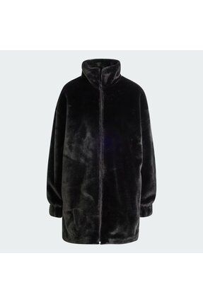Adidas furry jacket sales
