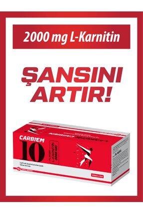 L-karnitin 2000 Mg Takviye Edici Gıda 10 Flakon