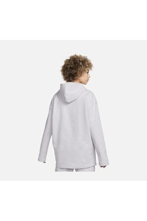 Nike Sportswear Oversized Funnel Neck Fleece Hoodie Kad n Sweatshirt Fiyat Yorumlar Trendyol