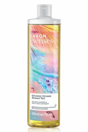 Senses Getaway Dreams Deniz Tuzu Ve Güneş Çiçeği Kokulu Duş Jeli 500 Ml.