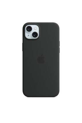 MT103ZM/A iPhone 15 Plus MagSafe Silikon Kılıf - Siyah