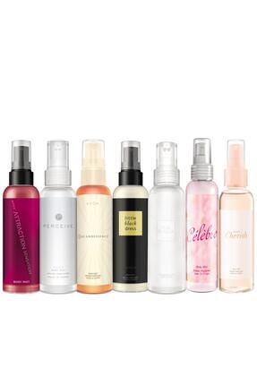 Body Mist Parfümlü Vücut Spreyleri Yedili Paket