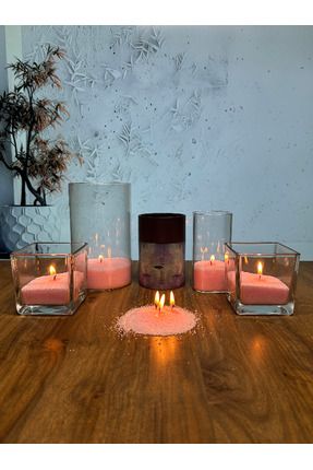 pearled candle - Özel Dekoratif Pearled Candle Inci Tozu Mum - Pembe  Fiyatı, Yorumları - Trendyol