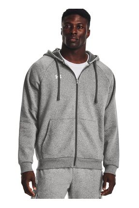 Grey under armour zip up hoodie best sale