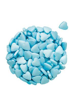 Draje Süsleme Şekeri Mavi Küçük Kalp 70 gr GIDA000268