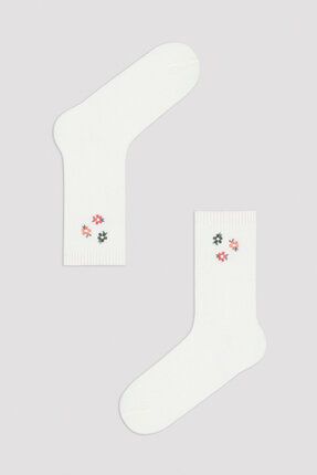 Penti Beyaz Colorful Stripe 3lü Liner Çorap - OnuAl Fiyat Arşivi