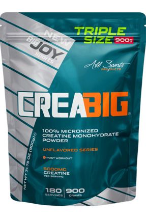 Creabig Creatine Monohydrate 900 gr %100 Mikronize Kreatin Amino Asit
