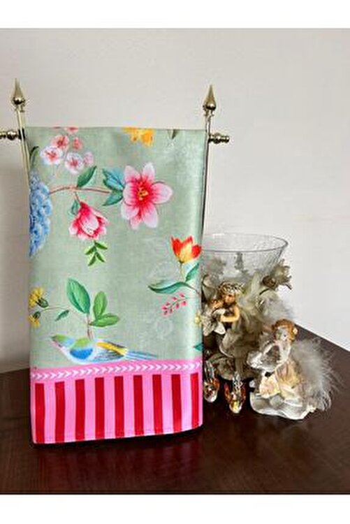 Pip Studio Model Royal Stripes Pembe Desen Mutfak Havlusu Luxury Dekor Kurulama Bezi El Havlusu pip018