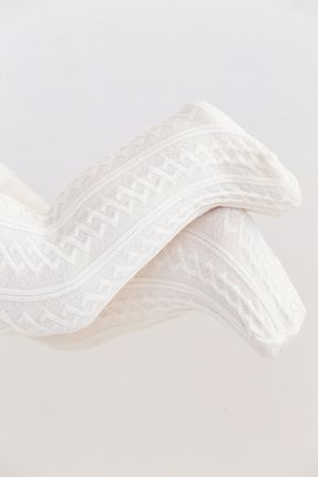 Bebek Açelya Krem Rengi Pamuklu Desenli Kalın Kışlık Külotlu Çorap