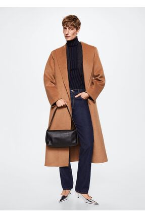 Kadın Orta Kahverengi Palto