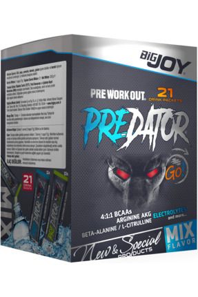 Predator Go! Preworkout Mix Aroma 17g X 21 Adet 357 G Pre-workout Aminoasit