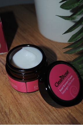Clean rose shop snail cream
