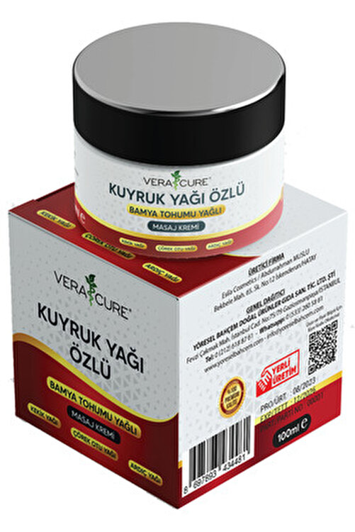 Kuyruk Yağı Özlü Bamya Tohumu Yağlı Krem (100ml) TYC40WHJIN169961686707906