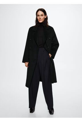 Kadın Siyah Palto