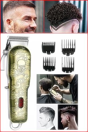Xolo Şarjlı Su Geçirmez Led Ekranlı Profesyonel Saç-sakal Traş Makinesi